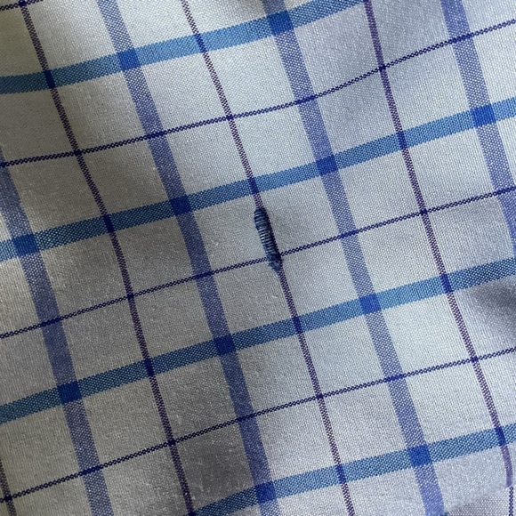 Banana Republic Men’s Plaid Long Sleeve Button Down Shirt.  Size L - Picture 5 of 5